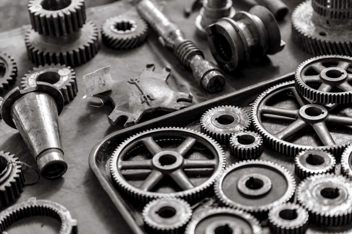 Machine Gears by Ryan McGuire in Gratisography